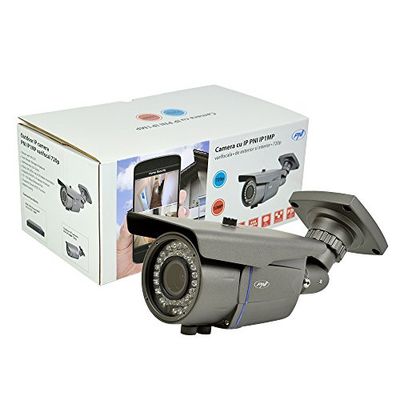 Videocamera di videosorveglianza PNI IP1MP 720p, varifocale 720p 1 MP P2P sicurezza domestica