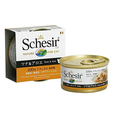 Schesir Cat – tonnetto y Aloe Vera, 85 gr, 1 Lata