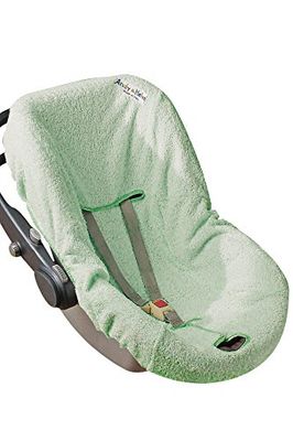 Andy & Helen Housse de siège en éponge. Pratique et confortable à insérer grâce aux angles élastiques adhère à tous les ovules de taille standard - Vert pomme
