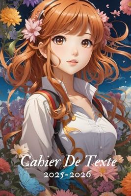 CAHIER DE TEXTE 2025-2026 FILLE: TOP MODEL - Girly- Pour fille en Primaire - Pour bien organiser et planifier votre année scolaire