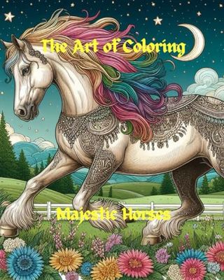 The Art of Coloring: Majestic Horses