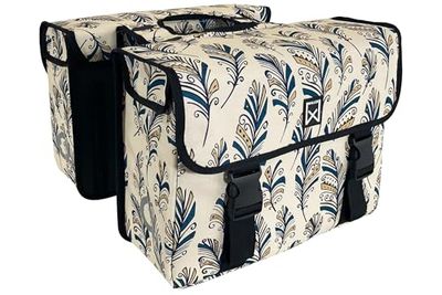 WiLa Home Willex Dubbele Tas Blue Feather