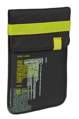 LÄSSIG smartphone hoes, Tekst Slate, 10 cm, pocket organizer