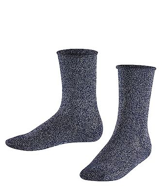 Falke Shiny Kindersokken, katoenmix, 1 paar, verschillende Kleuren, maat 23-42 - zacht en huidvriendelijk, modieus glanseffect.