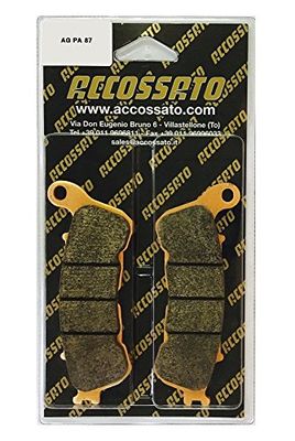 aCCOSSATO Plaquette de Frein agpa87or, Honda > VFR 800 ABS, 800 (2006 – 2013)