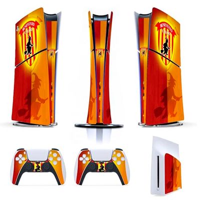 Skin Cover Adesiva Compatibile per PS5 SLIM – Utilizzabile per entrambe le versioni DIGITAL e DISK – Console e Controller - Vinile Opaco HD Removibile (D082 - Benevento)