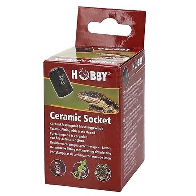 Hobby Attacco in Ceramica con Filettatura in Ottone E27