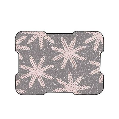 Bonamaison, Alfombrilla de ratón con impresión Digital, Base Antideslizante, para Oficina y hogar, tamaño: 22 x 18 cm