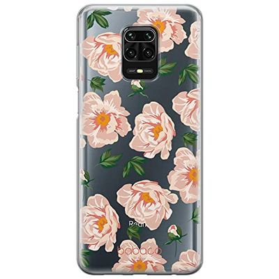 ERT GROUP mobiel telefoonhoesje voor Xiaomi REDMI NOTE 9 PRO/ 9S origineel en officieel erkend Babaco patroon Flowers 014 optimaal aangepast aan de vorm van de mobiele telefoon, gedeeltelijk bedrukt