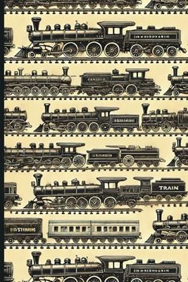 Vintage Train Notebook: A Quirky Journal for Rail Enthusiasts: Ideal for Journaling, Work, or Daily Reflections
