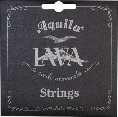 Aquila AQ U LS 116U Lava Serie Ukulele Set (DGBE barítono, bajo D, 2-herida)
