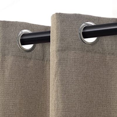Superior Lot de 2 Rideaux, mélange de Polyester, coriandre, 132,1 x 213,4 cm (l x L)