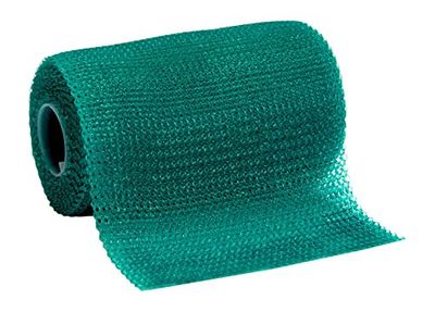 3M - Scotchcast Plus gietband, watergeactiveerd glasvezelverband, lichtgewicht, resistent, ademend, groene kleur, afmeting 7,5 cm x 3,65 m, verpakking van 10 stuks.