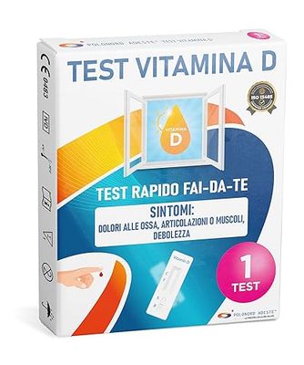 TEST VITAMINA D Adeste - Rapido Fai da Te per la Rilevazione di Carenza di Vitamina D nel Sangue