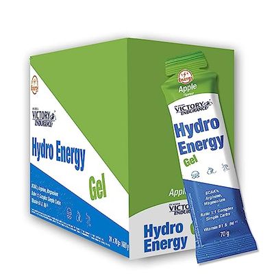 Victory Endurance Hydro Energy Gel (24x70g) Apple; More liquid texture; Caffeine Free