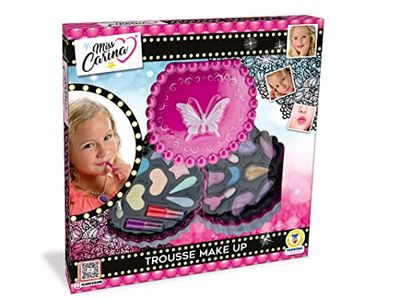 Teorema 66999 Make-up voor meisjes, 2 niveaus, oogschaduw, lippenstift, lipgloss, kwast