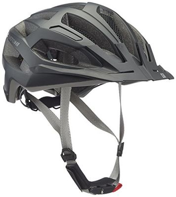 CRATONI Capacete de bicicleta C-Flash, primavera/verão, unissexo, cor black-antracite glossy, tamanho M L