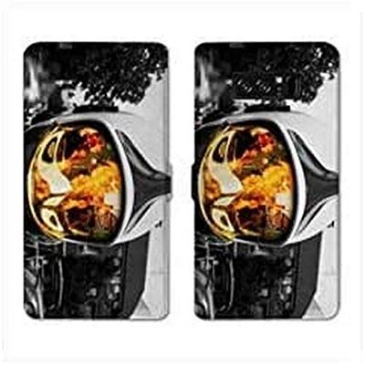RV - Custodia a portafoglio in pelle per Samsung Galaxy S10 Pompiere Police – Casco Fuoco B