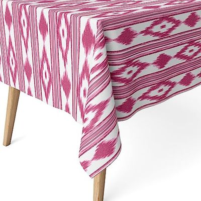 Martina Home Resin Tablecloth Pink Islands 260 x 140 cm