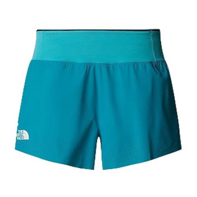 THE NORTH FACE NF0A8BB65A2 W Summit PACESETTER 3IN Short Pantaloncini Donna Galactic Blue-Deep Teal Taglia S