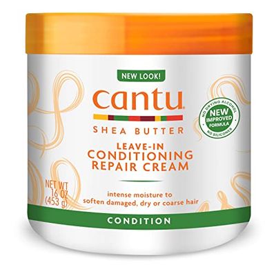 CANTU SHEA Butter Leave-IN Conditioning Repair Cream 453G, Negro, Estandar, 453