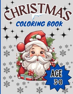 Santa Claus coloring book for kids: Christmas Gift or Present,25 Beautiful Pages to Color with Santa Claus