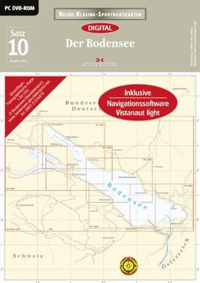 Sportbootkarten: Satz 10: Bodensee (Ausgabe 2012)