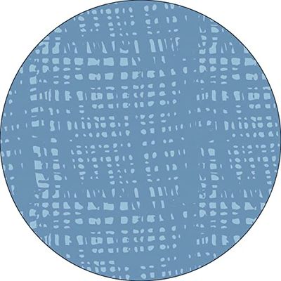 Bonateks, Ronde digitaal bedrukte muismat, antislip onderkant, voor kantoor en thuis, diameter: 22 cm