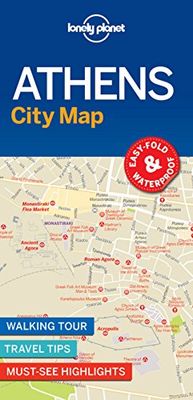 Athens City Map - 1ed - Anglais