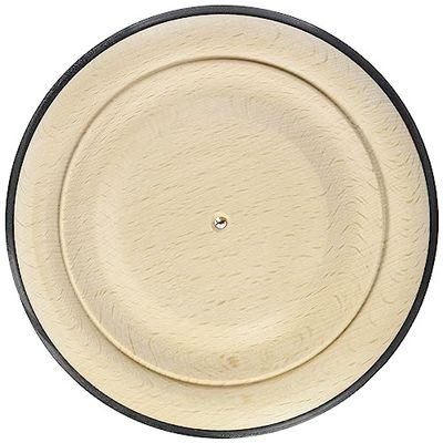 Rayher roue en bois avec anneau de caoutchouc roue en bois pour jouet 140 mm idéale pour les activités manuelles sert à fabriquer des jouets pour enfants coloris aléatoire