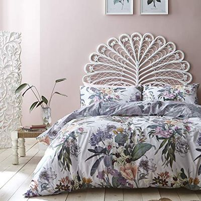 Accessorize Kensington Ropa de Cama, 220 x 240 + 2 (80 x 80), Color Lila