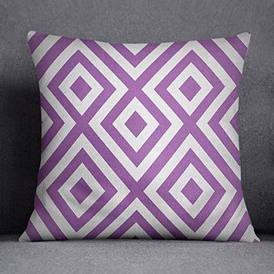 Bonamaison Housses de Coussin, Polyester, Multicolore, 45X45 Cm