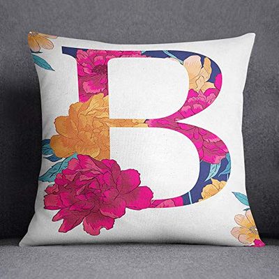 Bonamiason Decoratieve kussenslopen 45x45 cm, Kussenhoezen Bank, Decoratieve Kussenhoesjes, Kussensloop Sierkussen Kerstmis - Ontworpen en geproduceerd in Turkije