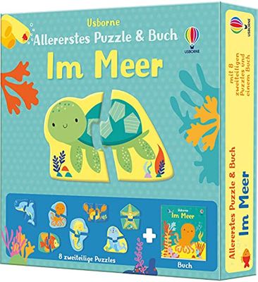 Allererstes Puzzle & Buch: Im Meer: acht 2-teilige Puzzles plus Bilderbuch