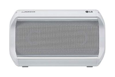 LG PK5W utomhus Bluetooth-högtalare med Meridian-teknik, vit