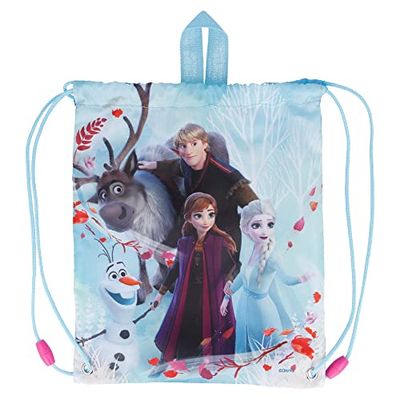 Stor Drawstring Lunch Bag, Fabric, Blue, Pack of 1