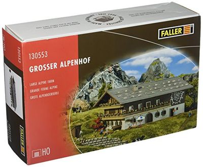 Faller FA130553 stor alpenhof modellbyggsats, olika