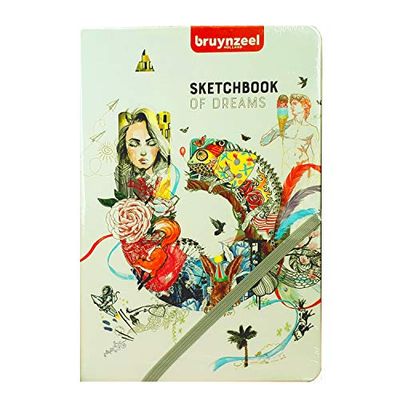 Bruynzeel Creatives Carnet de croquis A4 140 g/m² 80 feuilles