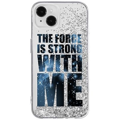 ERT GROUP mobiltelefonfodral för Apple Iphone 14 PLUS originalt och officiellt licensierat Star Wars mönster Star Wars 015 optimalt anpassad till formen på mobiltelefonen, med glitter overflow-effekt