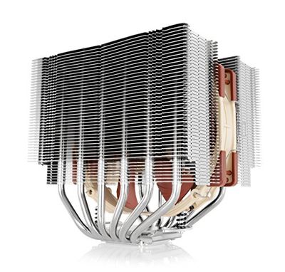 Noctua NH-D15S, Premium Dual-Tower CPU Cooler with NF-A15 PWM 140mm Fan (Brown)