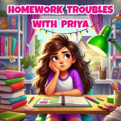 Homework Troubles with Priya: Learning that hard work makes dreams come true.