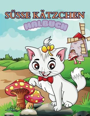 Süße Kätzchen: Großes Malbuch für Kinder ab 3 Jahren - 59 Seiten Spaß und Kreativität. Entdecken Sie die Welt der niedlichen Kätzchen und genießen Sie stundenlange kreative Unterhaltung.
