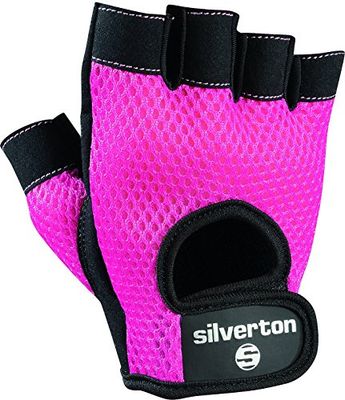 Silverton Damhandskar dam, rosa/svart, M