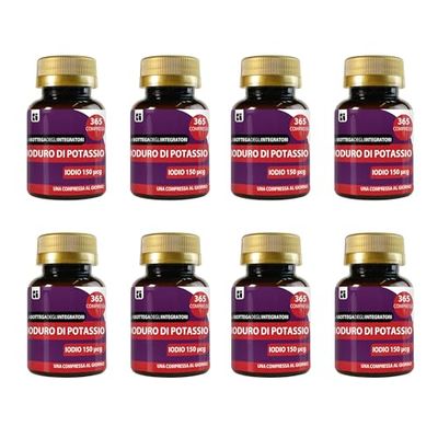 Ioduro Di Potassio 2920 Compresse Iodio 150 mcg | 1 Compressa al Giorno | Senza Glutine e Lattosio | non di origine animale