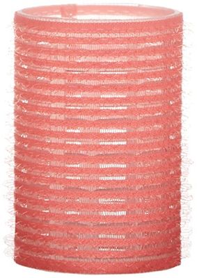 Fripac-Medis Le Coiffeur Lot de 12 Bigoudis Velcro Rose Diamètre 44 mm