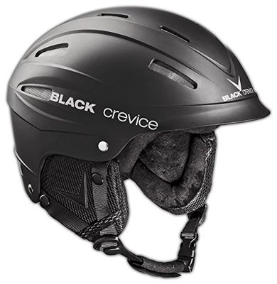 Black Crevice Skihelm Ischgl, BCR143912, zwart, maat L