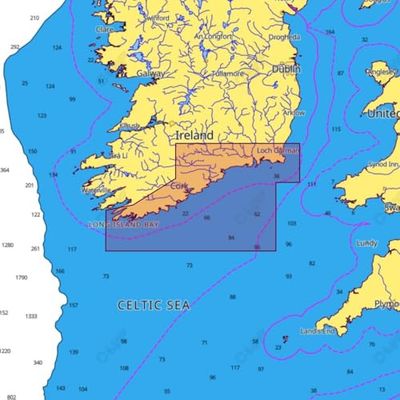 NAVICO LOGISTICS EUROPE BV Nuevo 2024-WATERFORD Harbour To Mizen Head M-EW-M029-MS/Max-Local Euro, DCM-299 Other, meerkleurig, één maat