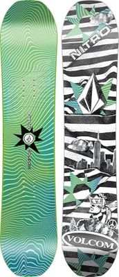 Nitro Ripper Kids X Volcom Snowboard Unisexe pour Adolescent