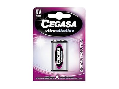 CEGASA Evolution Pacote de pilhas 6LR61, cor verde