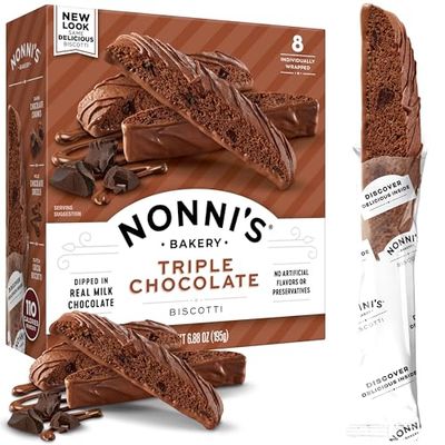 Nonni’S Triple Chocolate Biscotti Milk Chocolate 6.88OZ